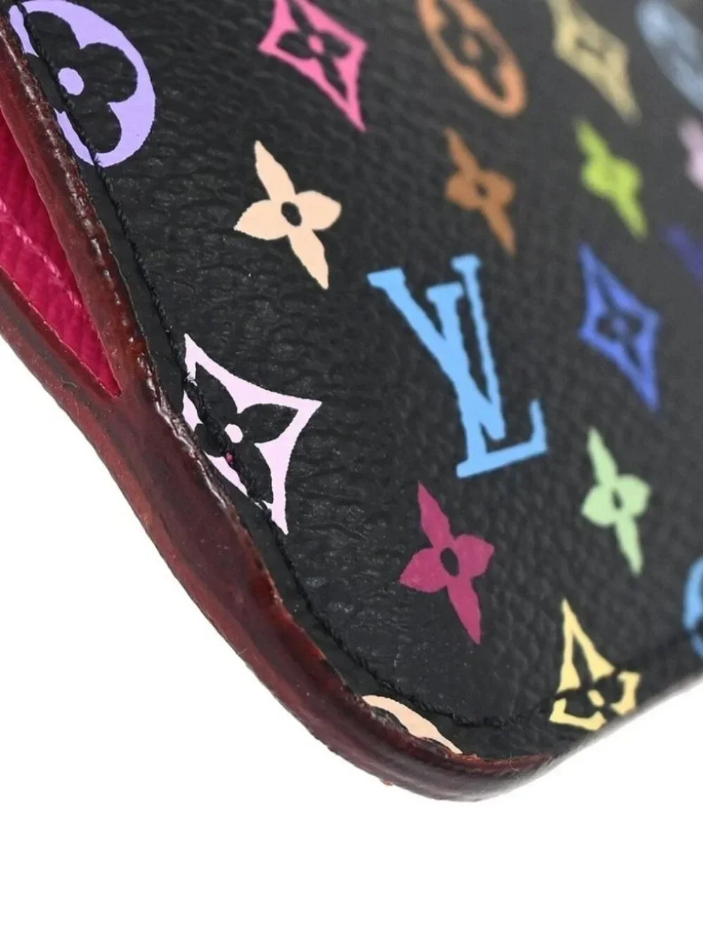 Louis Vuitton Multicolor Pochette Cles Coin Case Wallet - Picture 5 of 15